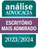 Análise advocacia: Escritório mais admirado 2023/2024